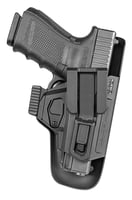 FAB Defense SCCG9B Scorpus Covert IWB Black Polymer Belt Clip Compatible W/Glock 17/19/23/32 Belt 1.50-1.75" Wide Right Hand