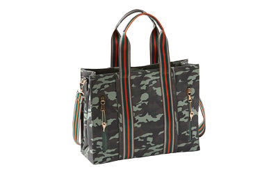 BULLDOG CROSS BODY PURSE CAMO