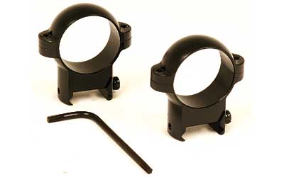 BURRIS LOW 1" ZEE RINGS BLK