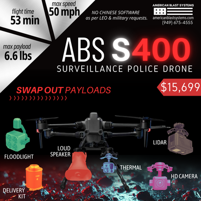 ABS S400 Police/Military Drone