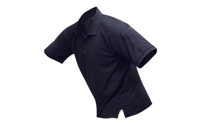 VERTX COLDBLACK S/S POLO NVY LRG