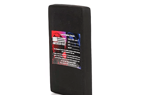 NIJ Level IV Stand Alone Side Plate 2.2 lbs