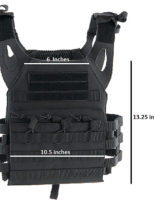 High Mobility Plate Carrier- Multiple Colors