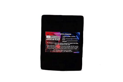 NIJ Level IV Stand Alone Side Plate 2.2 lbs