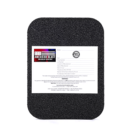 Rifle plate, Level III ICW Side Plate - 0.36 kg